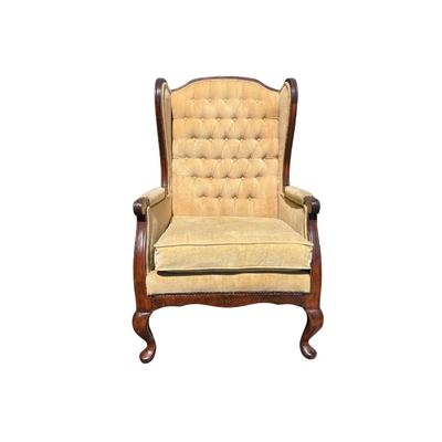 Gold High Back Chair
