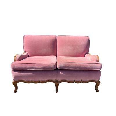 Pink Loveseat a
