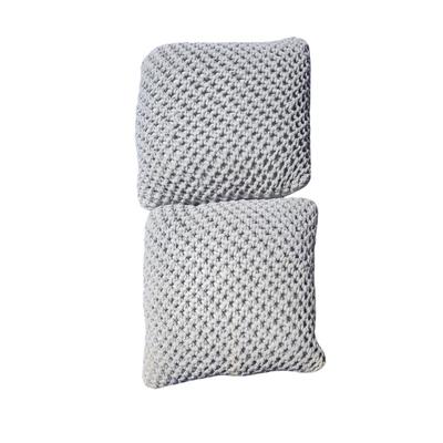 Waffle Grey Pillows