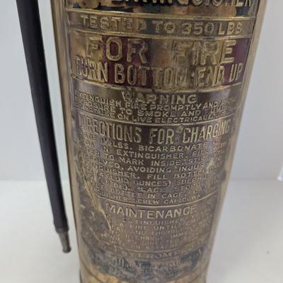 Vintage Made In USA Guardene Fire Extinguisher