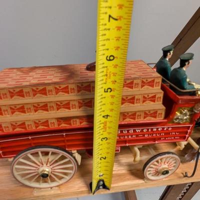 Budweiser Anheuser Busch Wagon & Clydesdale Horses