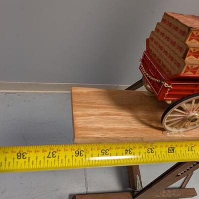 Budweiser Anheuser Busch Wagon & Clydesdale Horses