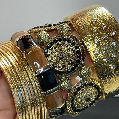 Large Lot of Bracelets and a Necklace Set