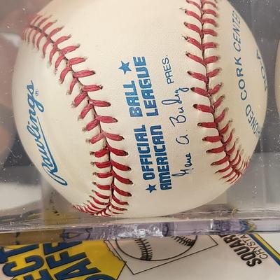 Billy Hoeft Baltimore Orioles OMLB Signed Autographed Baseball In Collectors Case