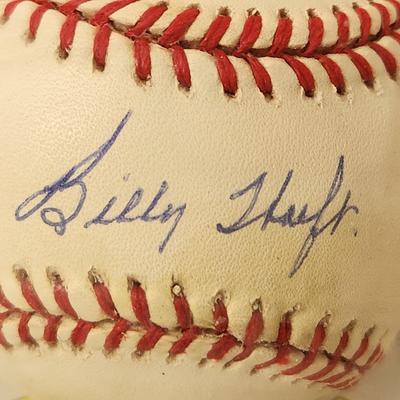 Billy Hoeft Baltimore Orioles OMLB Signed Autographed Baseball In Collectors Case