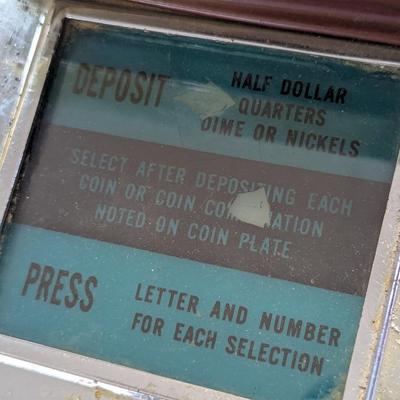 Wurlitzer Series 3200 Phonograph Jukebox With Service Manual