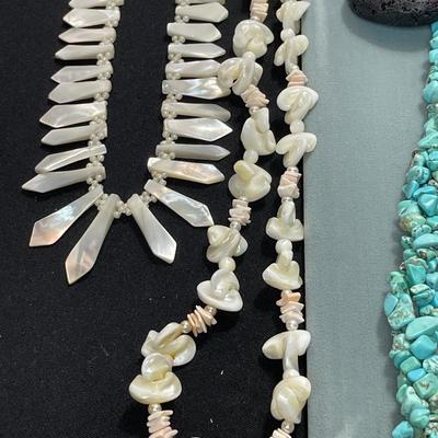 Gemstone Necklace Lot