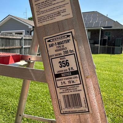 Werner Six Foot Metal Ladder