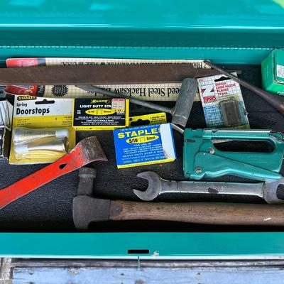 Master Mechanic Rolling Tool Cabinet with Tools