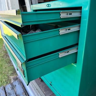 Master Mechanic Rolling Tool Cabinet with Tools