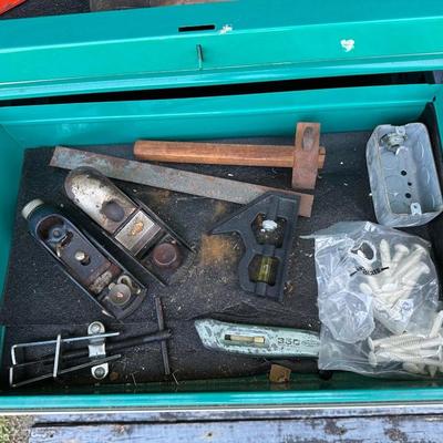 Master Mechanic Rolling Tool Cabinet with Tools