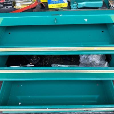 Master Mechanic Rolling Tool Cabinet with Tools