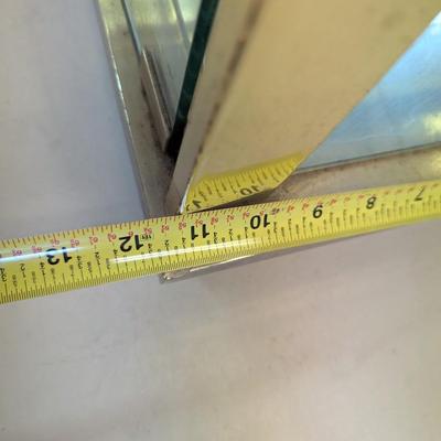 Glass & Metal Table Top Display Cabinet 28" x 11" x 24"