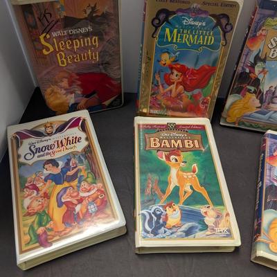 Vintage Walt Disney VHS Tapes