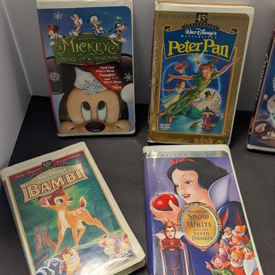 Vintage Walt Disney VHS Tapes