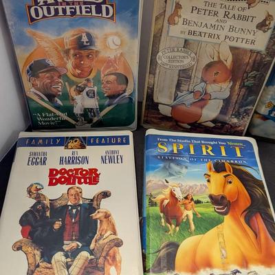 Vintage Children's VHS Tapes