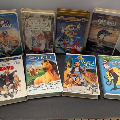 Vintage Children's VHS Tapes