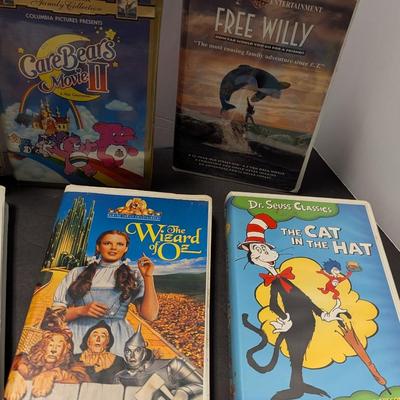 Vintage Children's VHS Tapes