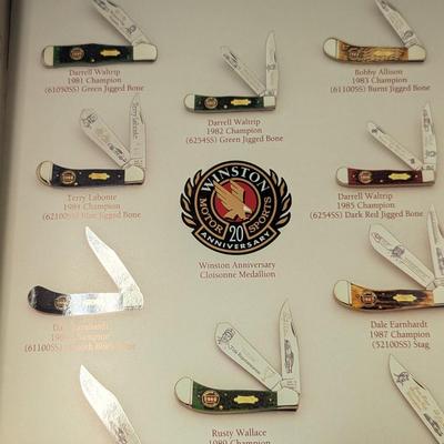 Winston Motor Sports 20th Anniversary Pamphlets Adhesive Signs