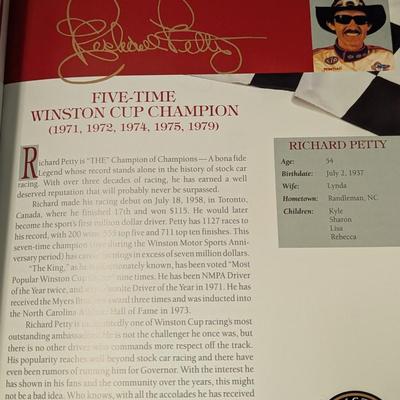 Winston Motor Sports 20th Anniversary Pamphlets Adhesive Signs