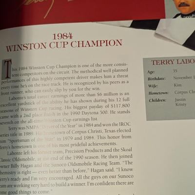 Winston Motor Sports 20th Anniversary Pamphlets Adhesive Signs