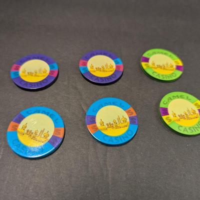 Camel Casino Chips