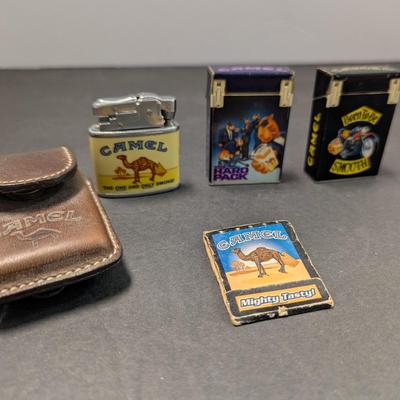 Camel Lighters Matches & Belt Holder