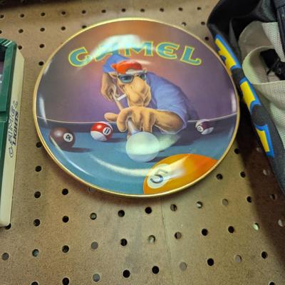 Camel Collectibles Ashtray Plate Gym Bag