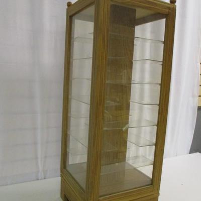 Wooden Counter Display Cabinet