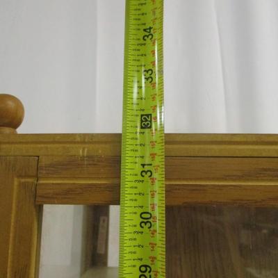 Wooden Counter Display Cabinet