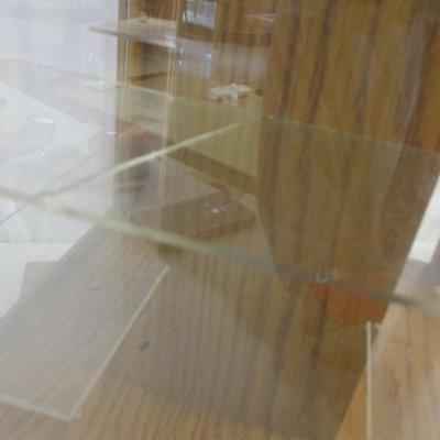 Wooden Counter Display Cabinet