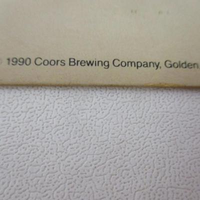 Bill Elliott Coors Legends Cardboard Poster