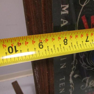 Jack Daniels Tennessee Whiskey Mirrored Bar Sign