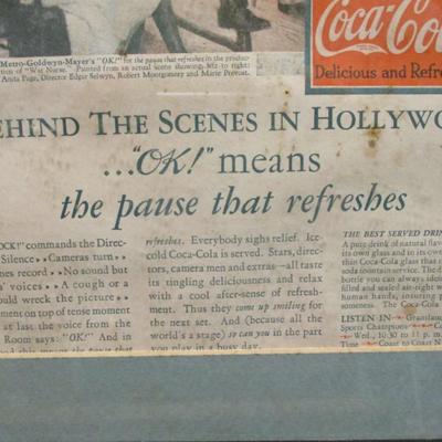 Coca-Cola Advertising Prints