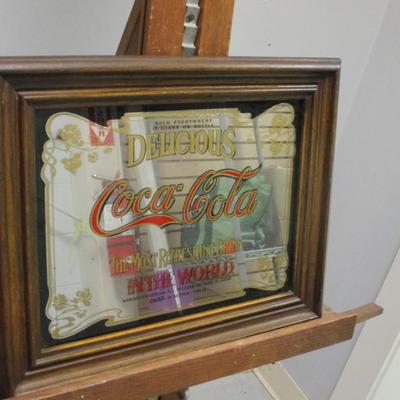 Delicious Coca-Cola Mirror Sign