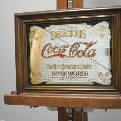 Delicious Coca-Cola Mirror Sign