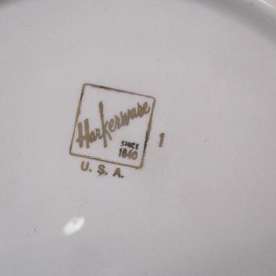 Harkerware Currier & Ives Vintage Display Plates