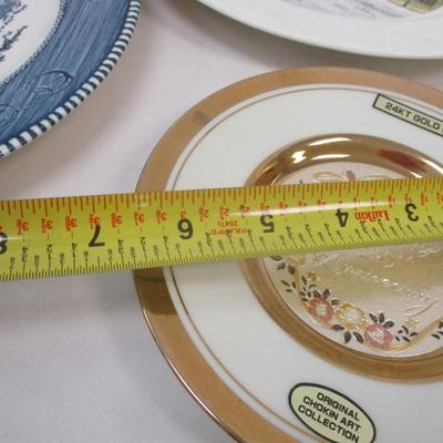 Underglaze Print By Royal Norman Rockwell Currier & Ives Chokin Art Collection Plates
