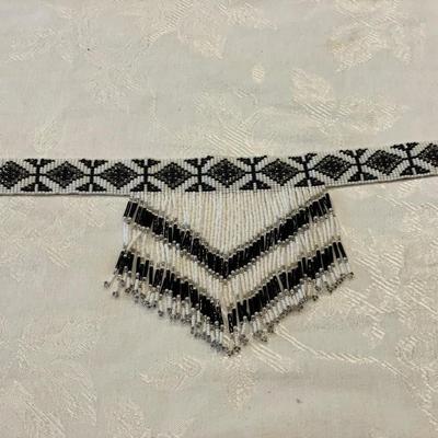 Native American beaded choker