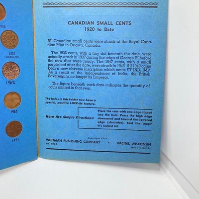LOT 570: Canadian Coin Collection in Books