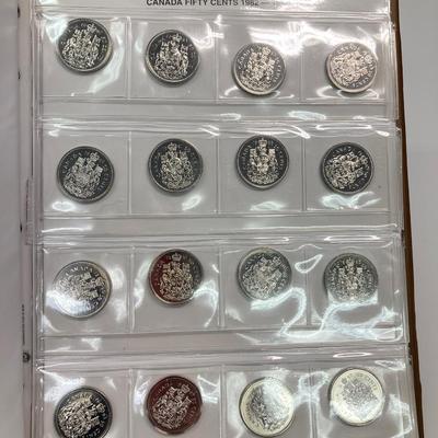 LOT 570: Canadian Coin Collection in Books