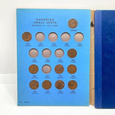 LOT 570: Canadian Coin Collection in Books