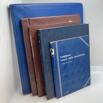 LOT 570: Canadian Coin Collection in Books