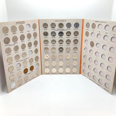 LOT 570: Canadian Coin Collection in Books