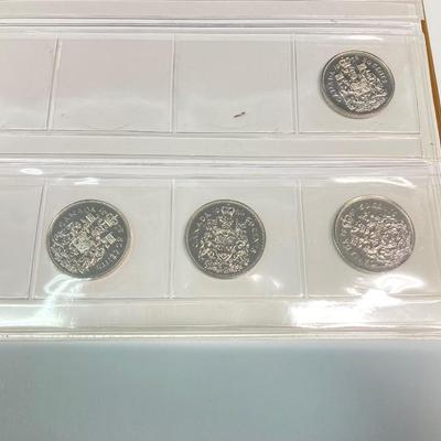 LOT 570: Canadian Coin Collection in Books