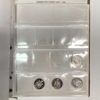 LOT 570: Canadian Coin Collection in Books