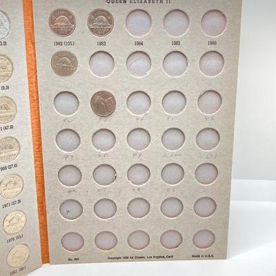 LOT 570: Canadian Coin Collection in Books