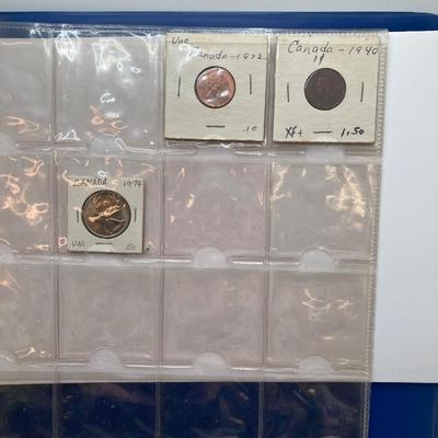 LOT 570: Canadian Coin Collection in Books