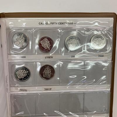 LOT 570: Canadian Coin Collection in Books