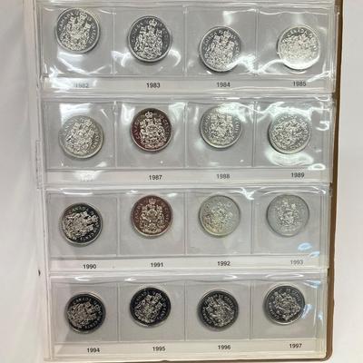 LOT 570: Canadian Coin Collection in Books